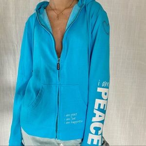 Peace love world jacket